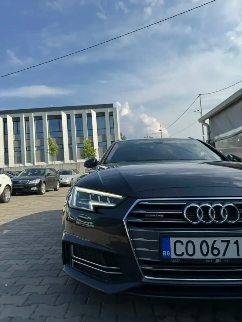 Audi A4 S LINEquattro LED/MATRIX PANORAMA LEDVIRTUALGOOGLE, снимка 2 - Автомобили и джипове - 52130884