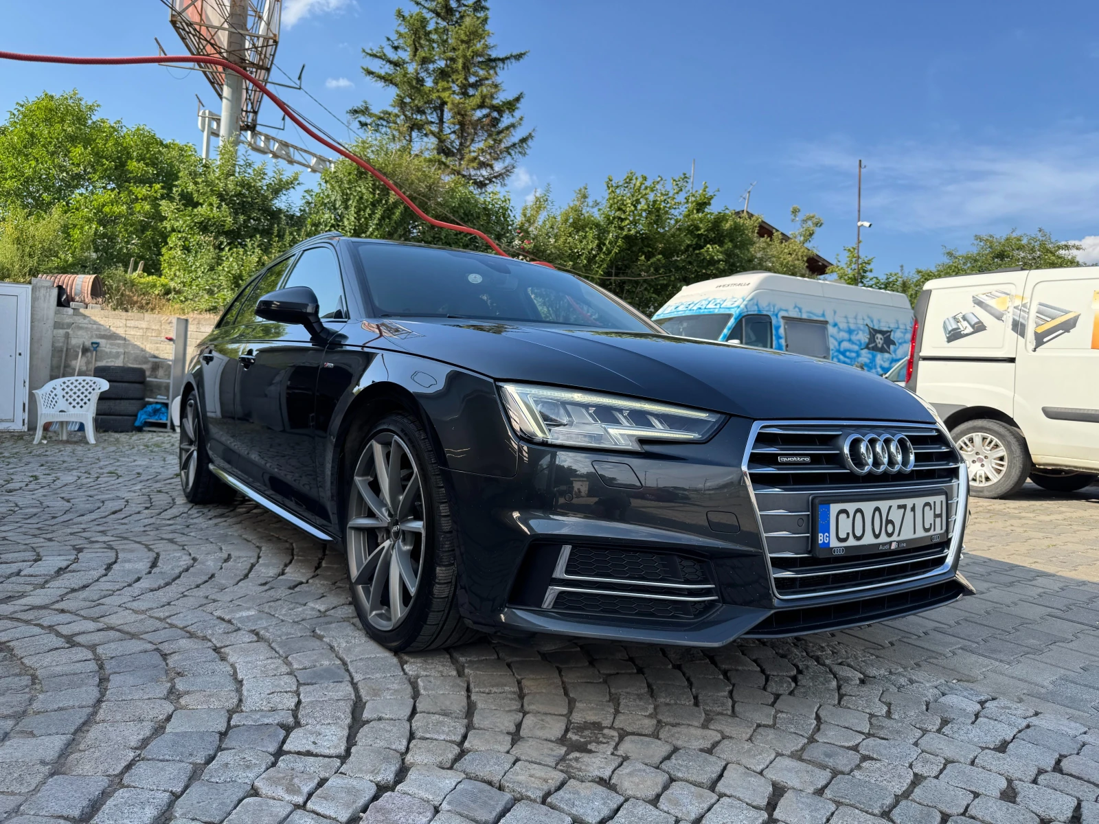 Audi A4 S LINEquattro LED/MATRIX PANORAMA LEDVIRTUALGOOGLE, снимка 1