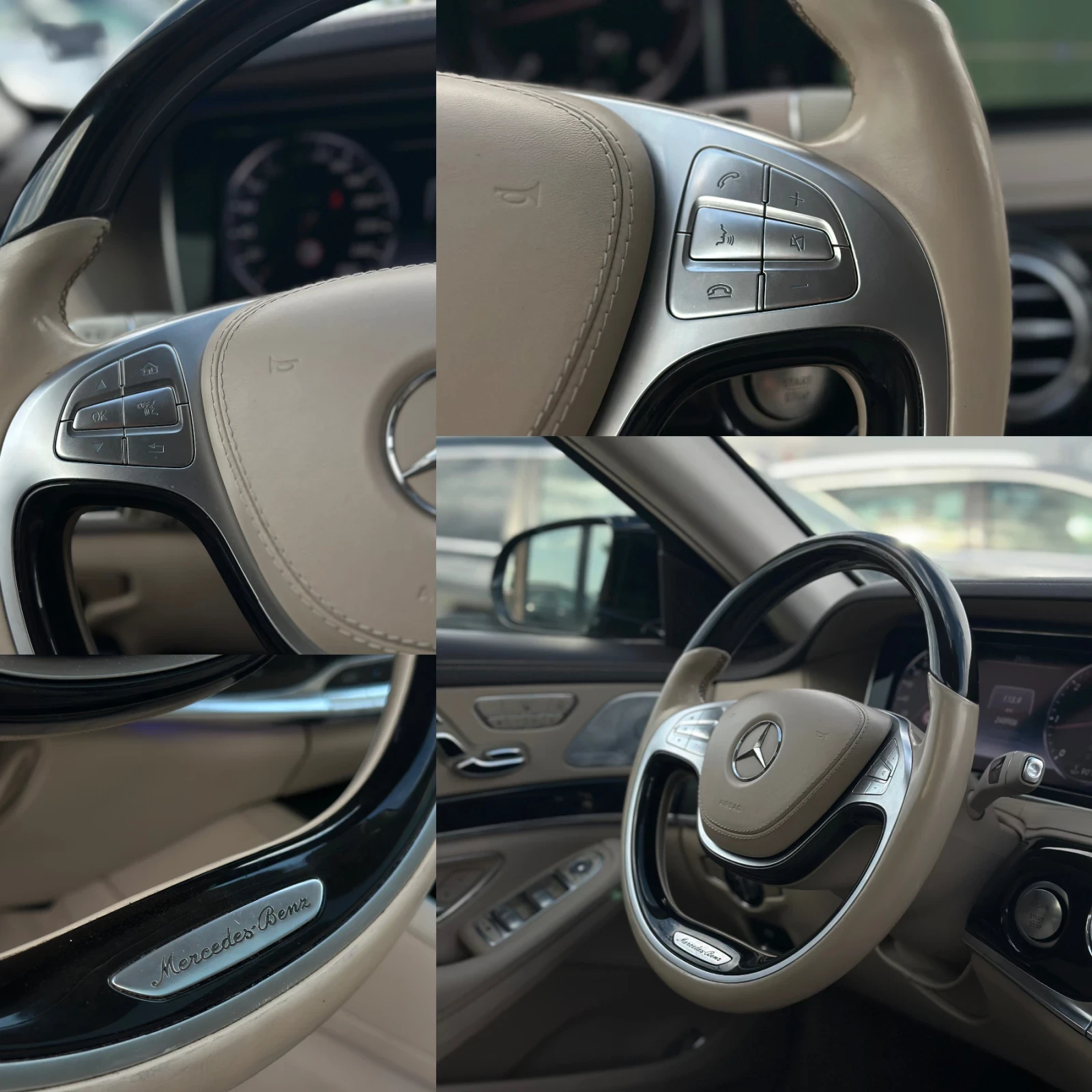 Mercedes-Benz S 350 * AMG LINE* LONG* 3xTV* ПАНОРАМА* , снимка 14 - Автомобили и джипове - 54767249