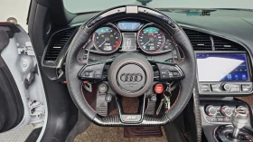 Audi R8 5.2 V10 SPIDER* КОЖА* ПОДГРЕВ* КАМЕРА, снимка 10