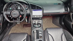 Audi R8 5.2 V10 SPIDER* КОЖА* ПОДГРЕВ* КАМЕРА, снимка 6