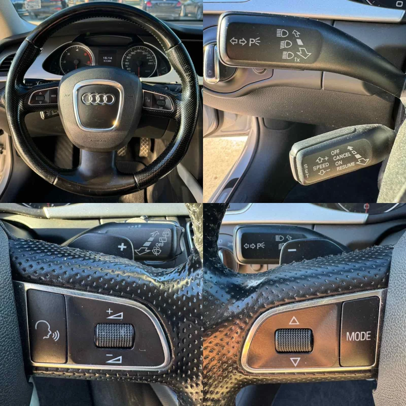 Audi A4 2.0* 143ps* AVTOMAT* NAVI* KOJA* , снимка 14 - Автомобили и джипове - 48363189