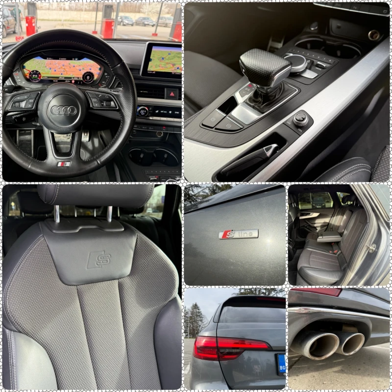 Audi A4 2.0///Digital-Cockpit///S-Line///Top, снимка 16 - Автомобили и джипове - 49514370