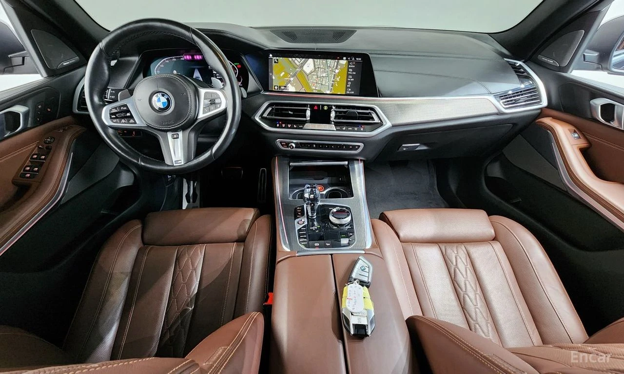 BMW X5M ОБДУХВАНЕ * ДИСТРОНИК * HEAD-UP * H/K * , снимка 12 - Автомобили и джипове - 55189090