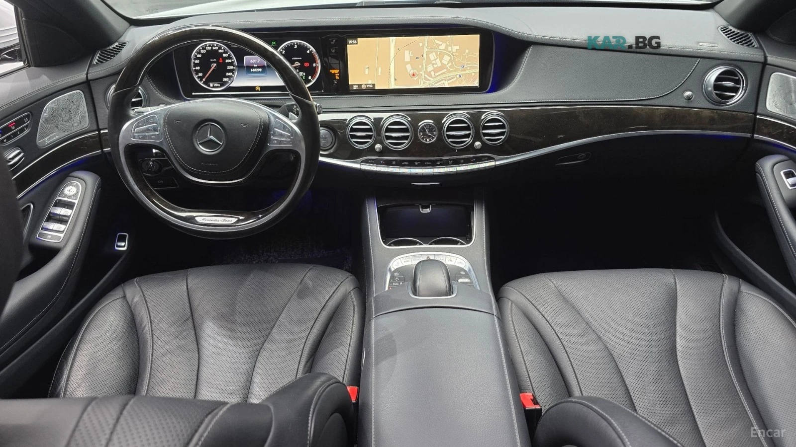 Mercedes-Benz S 350 BlueTEC 4MATIC* КОЖА* ОБДУХВ* ПАНО* 360, снимка 5 - Автомобили и джипове - 55303826
