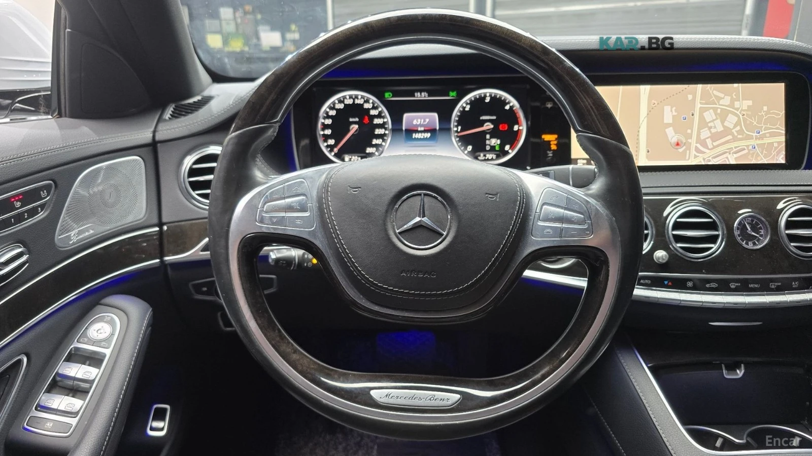 Mercedes-Benz S 350 BlueTEC 4MATIC* КОЖА* ОБДУХВ* ПАНО* 360, снимка 12 - Автомобили и джипове - 55303826