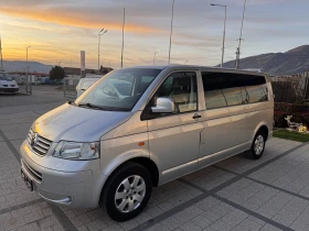 VW Transporter 2.5TDI Клима товаропътнически 5-местен Long , снимка 3