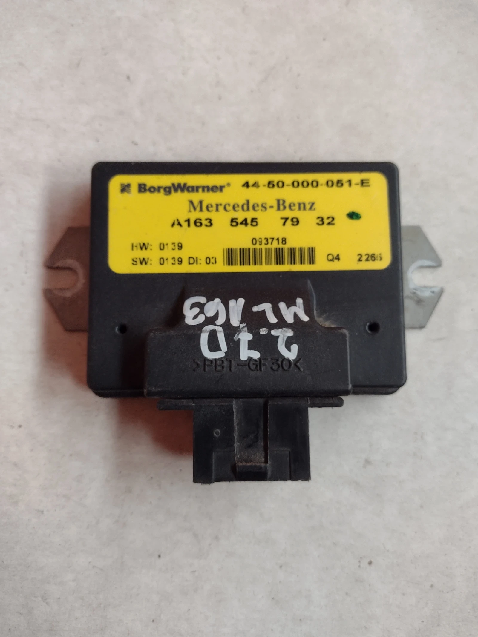 A1635457932  ����� ���������� ����� MERCEDES-BENZ M-Class W163  A 163 545 79 32    | Mobile.bg � ����������� 1