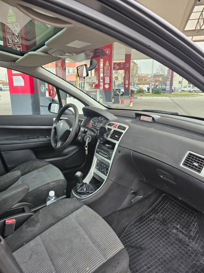 Peugeot 307 SW 101HP 2007G GAZ/BENZIN (BRC), снимка 8 - Автомобили и джипове - 53491354