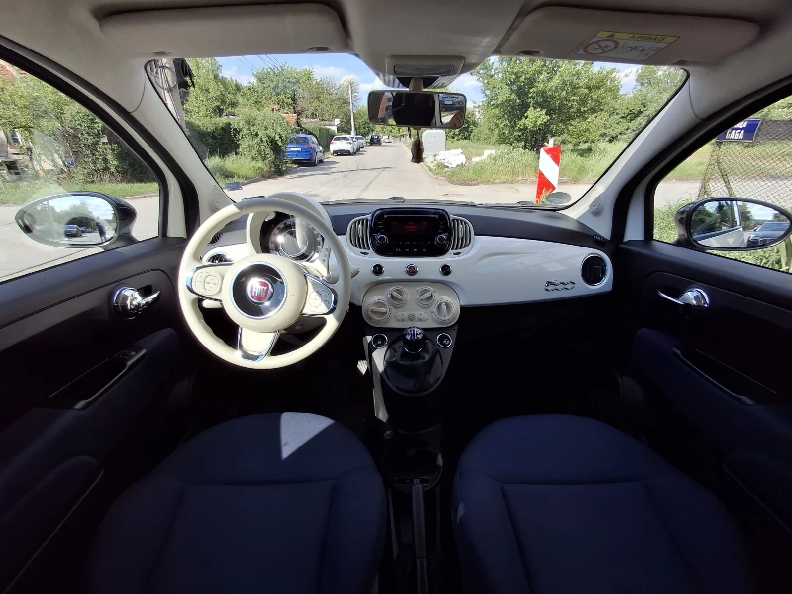 Fiat 500 Cult Mild-Hybrid 61х км Обслужен СЕРВИЗНА ИСТОРИЯ - изображение 9