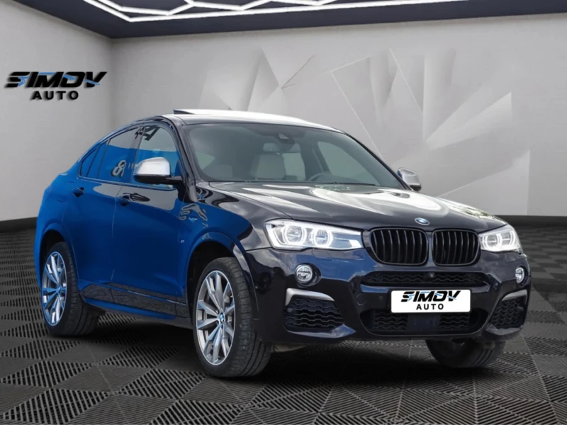 BMW X4 M40i 360КС. ДИСТРОНИК APPLE CAR PLAY КАМЕРИ ШИБЕДА, снимка 3 - Автомобили и джипове - 52000828
