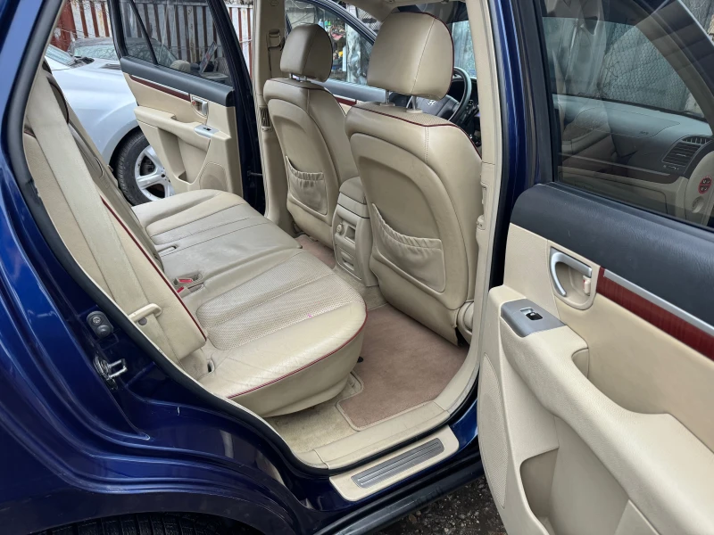 Hyundai Santa fe 2.2 CRDI 155HP AVTOMAT 4WD KOJA NAVI 2008G, снимка 14 - Автомобили и джипове - 53215015