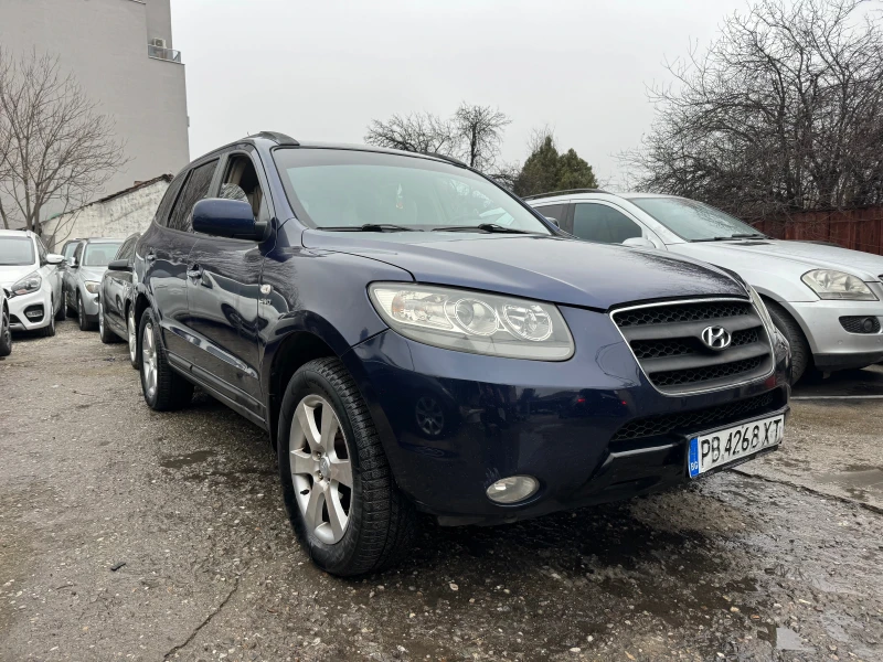Hyundai Santa fe 2.2 CRDI 155HP AVTOMAT 4WD KOJA NAVI 2008G, снимка 4 - Автомобили и джипове - 53215015
