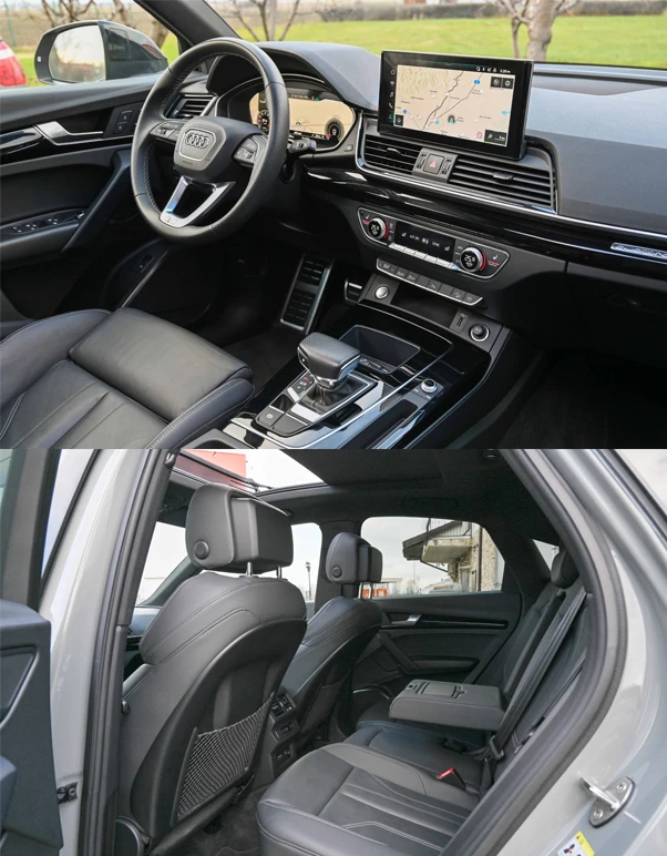 Audi Q5 45TFSI* Quattro* SPORTBACK* S-LINE* 14000KM, снимка 12 - Автомобили и джипове - 48667463