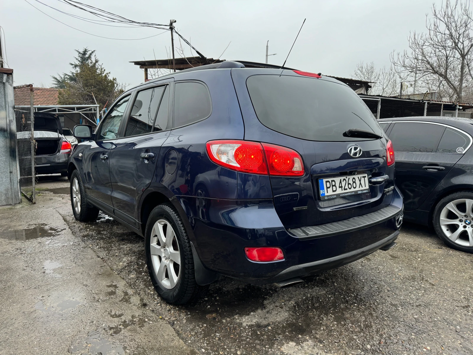 Hyundai Santa fe 2.2 CRDI 155HP AVTOMAT 4WD KOJA NAVI 2008G | Mobile.bg � ����������� 5