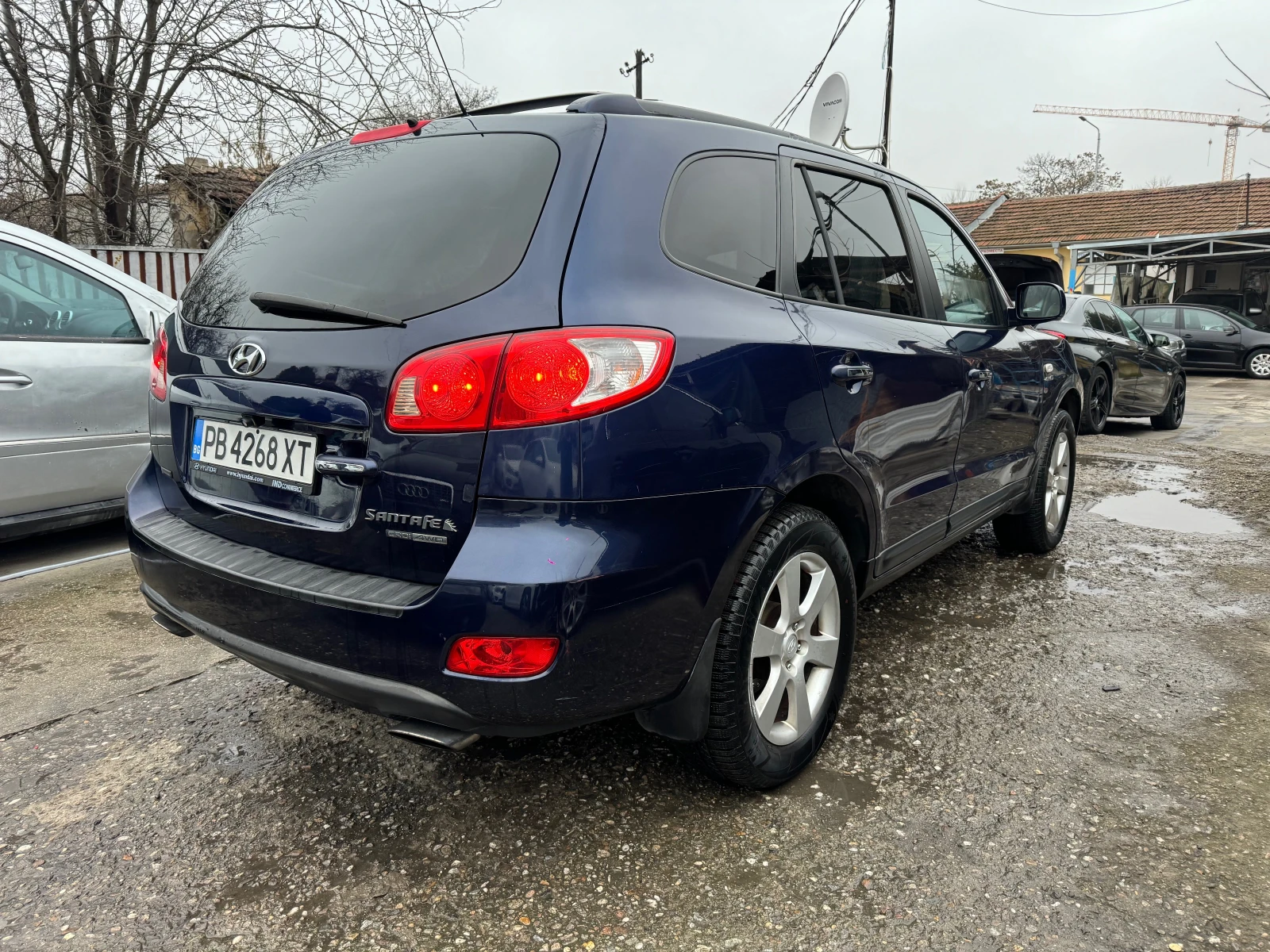Hyundai Santa fe 2.2 CRDI 155HP AVTOMAT 4WD KOJA NAVI 2008G | Mobile.bg � ����������� 7