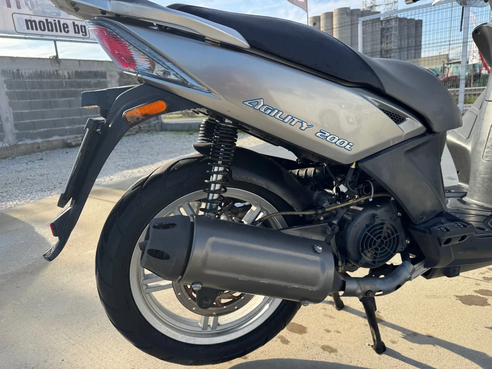 Kymco Agility Инжекцион!Регистиран!7500км!Платени Г.О. и ГТП! - изображение 6