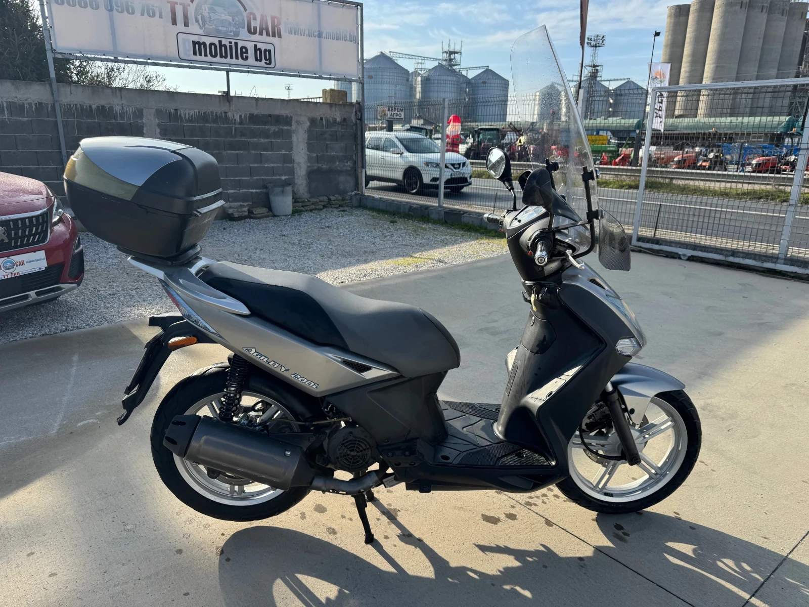 Kymco Agility Инжекцион!Регистиран!7500км!Платени Г.О. и ГТП! - изображение 4