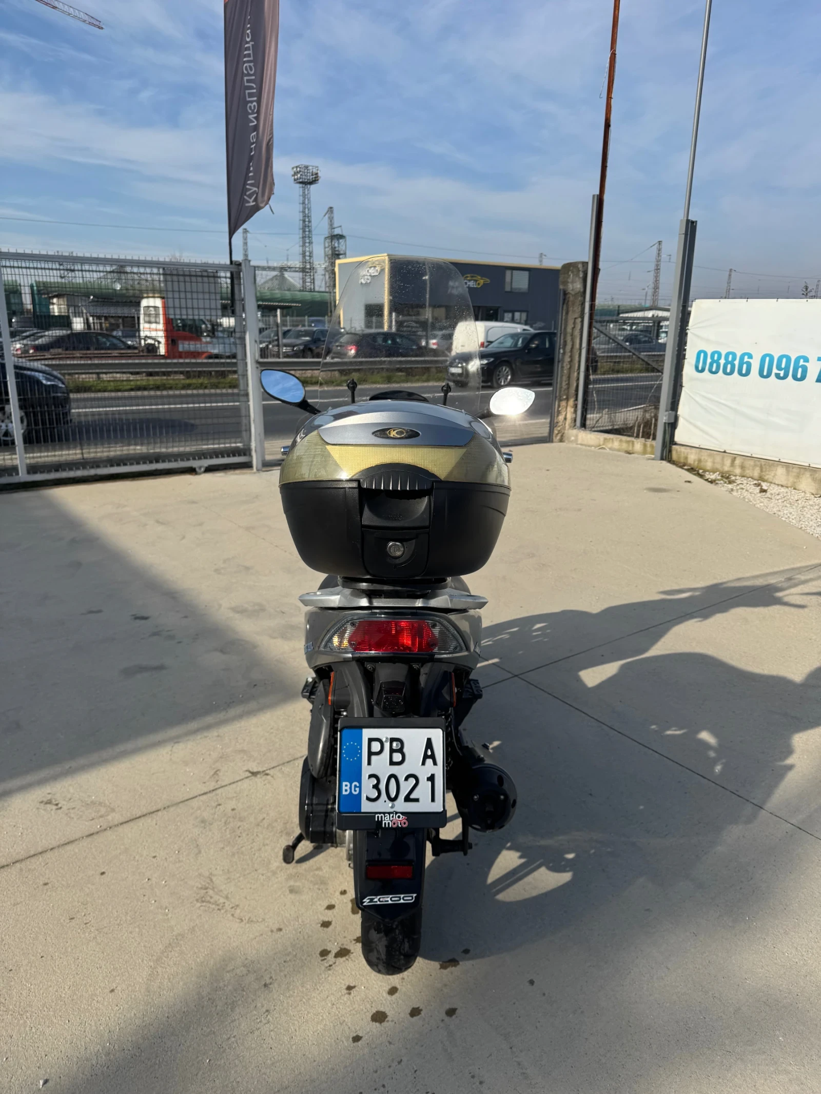 Kymco Agility Инжекцион!Регистиран!7500км!Платени Г.О. и ГТП! - изображение 5