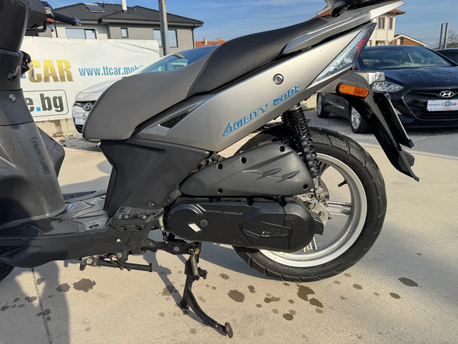 Kymco Agility Инжекцион!Регистиран!7500км!Платени Г.О. и ГТП! - изображение 7