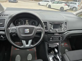 Seat Alhambra 2.0TDI-170кс= АВТОМАТ= 7МЕСТА= ПАНО= ЕЛ ВРАТИ, снимка 11