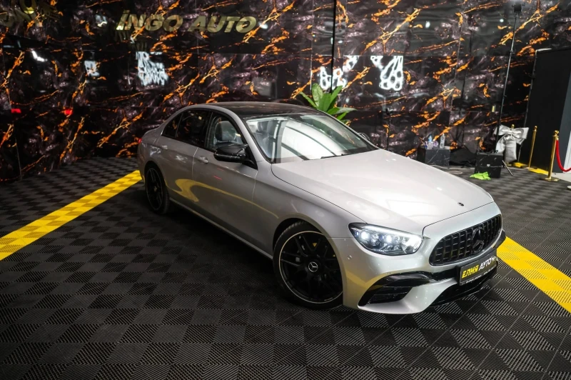 Mercedes-Benz E 220 D FULL AMG LINE FACELIFT BURMEISTER ЛИЗИНГ 100%, снимка 2 - Автомобили и джипове - 53104056