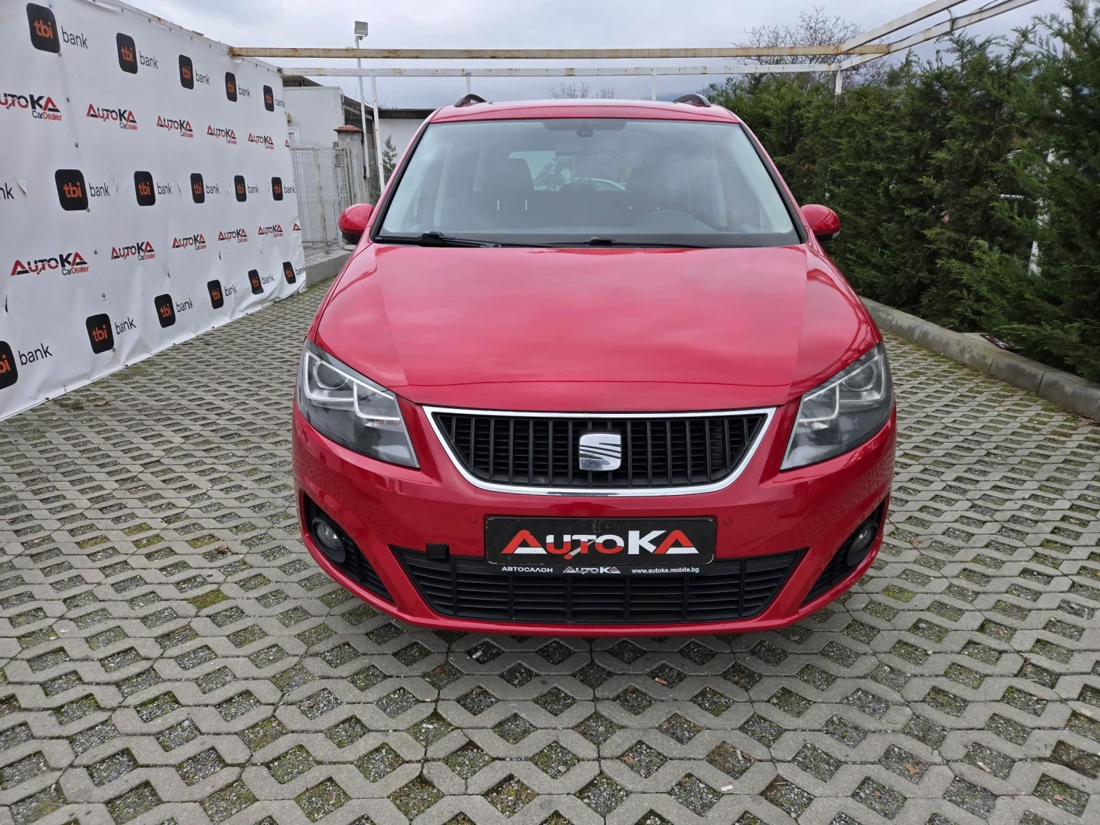 Seat Alhambra 2.0TDI-170кс= АВТОМАТ= 7МЕСТА= ПАНО= ЕЛ ВРАТИ, снимка 1