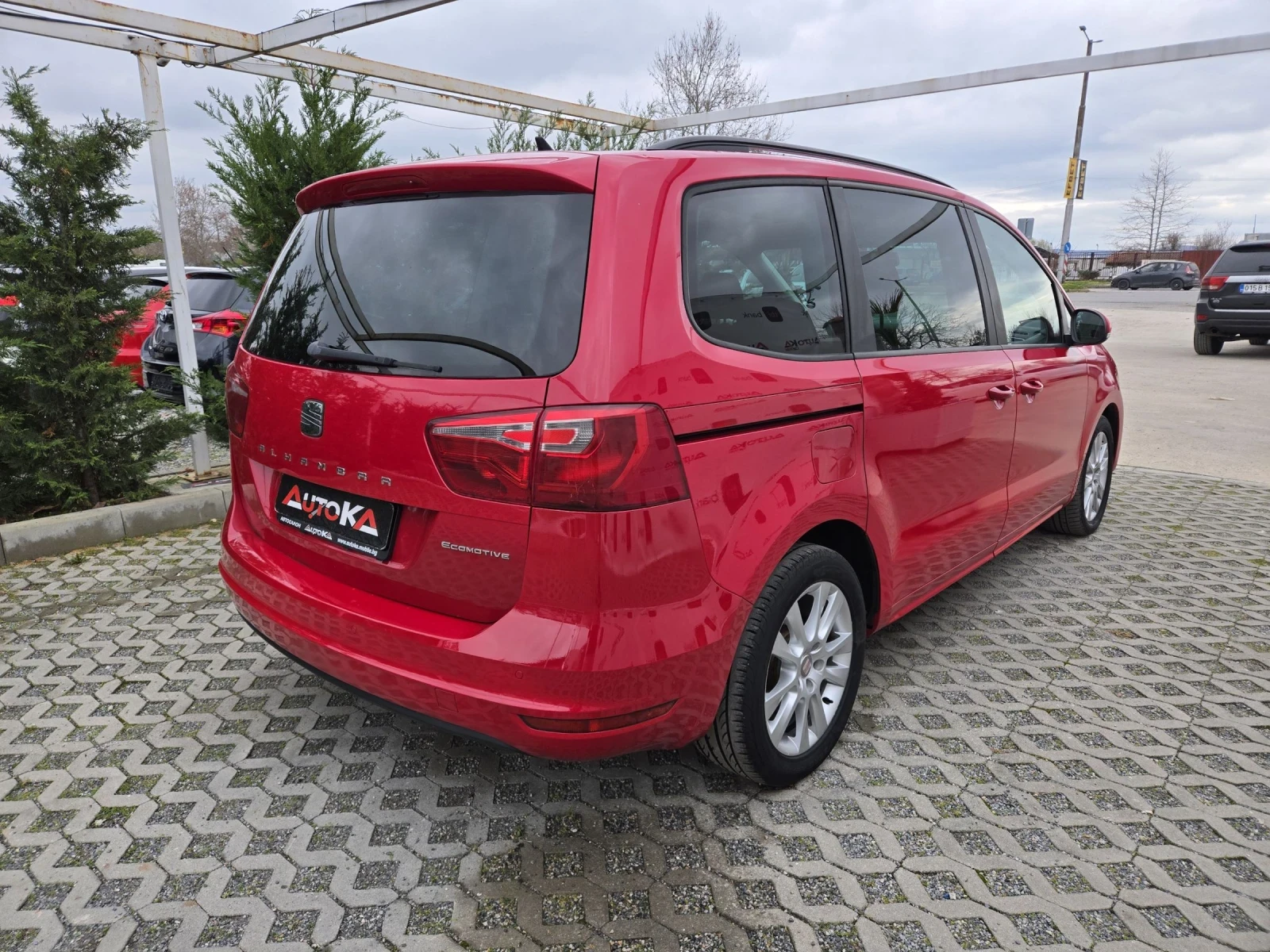 Seat Alhambra 2.0TDI-170кс= АВТОМАТ= 7МЕСТА= ПАНО= ЕЛ ВРАТИ - изображение 3
