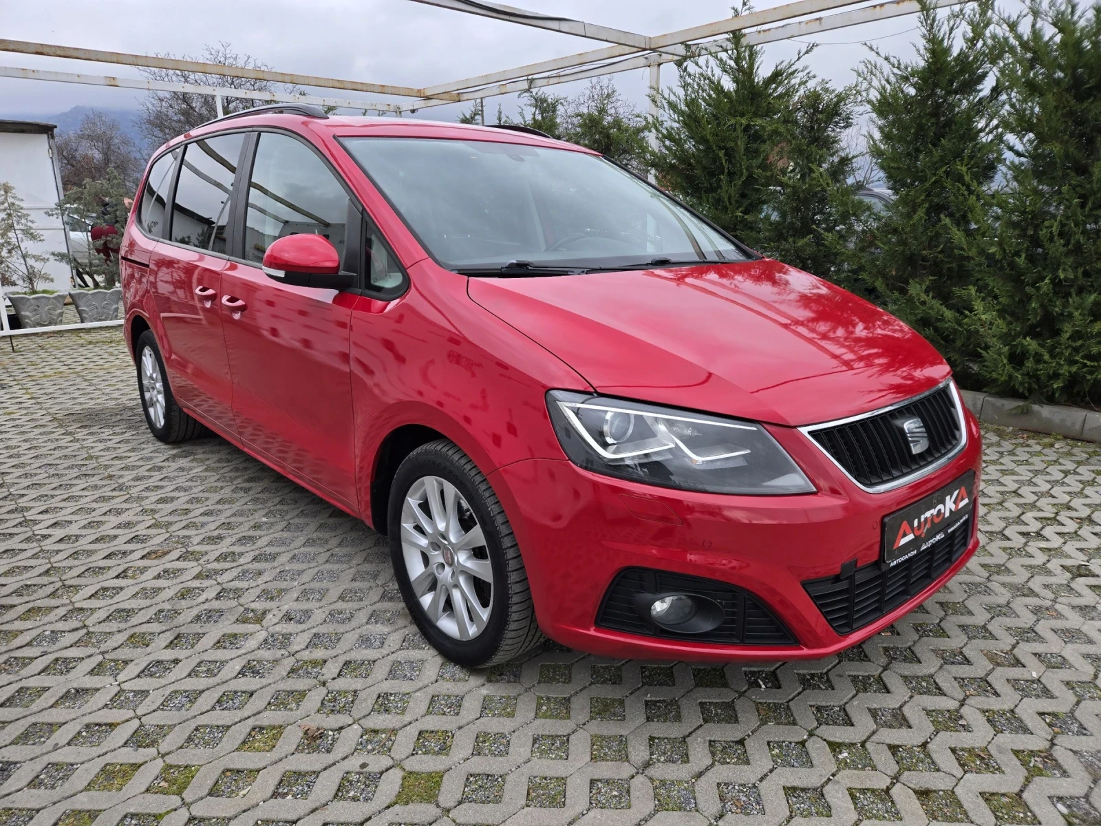 Seat Alhambra 2.0TDI-170кс= АВТОМАТ= 7МЕСТА= ПАНО= ЕЛ ВРАТИ - изображение 2