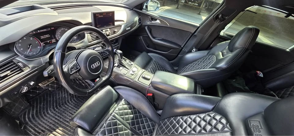 Audi S6 * HEAD UP* ПОДГРЕВ* KEYLESS* , снимка 9 - Автомобили и джипове - 54142362