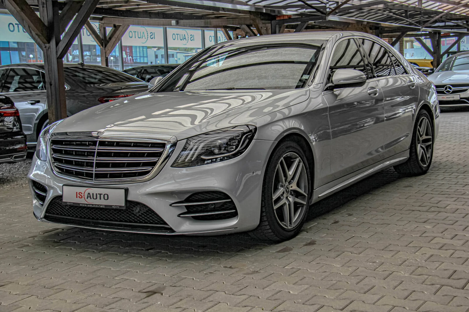 Mercedes-Benz S 400 AMG Line/4Matic/Burmester/Обдухване/Камера/Амбиент, снимка 2 - Автомобили и джипове - 55668694