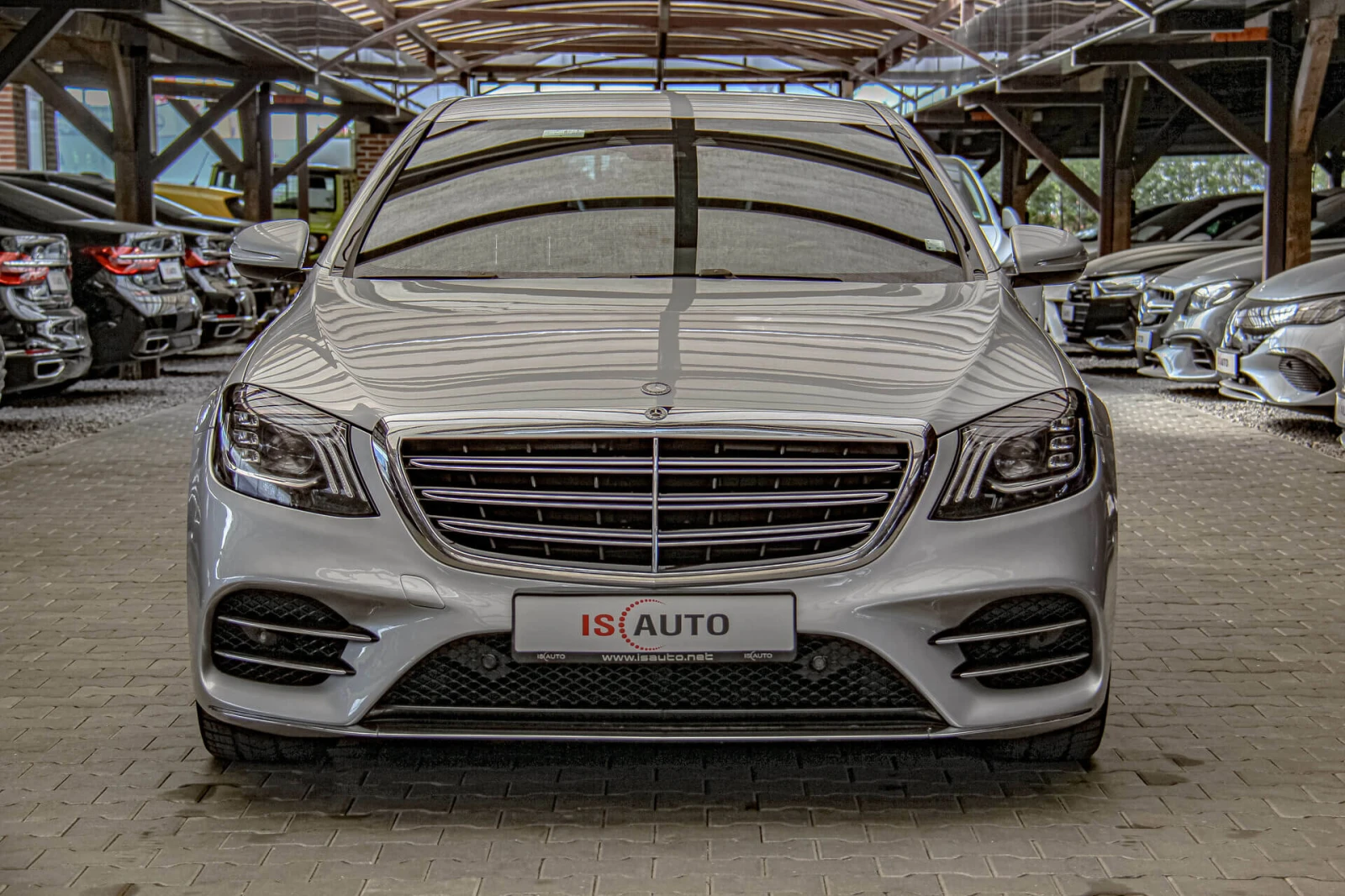 Mercedes-Benz S 400 AMG Line/4Matic/Burmester/Обдухване/Камера/Амбиент