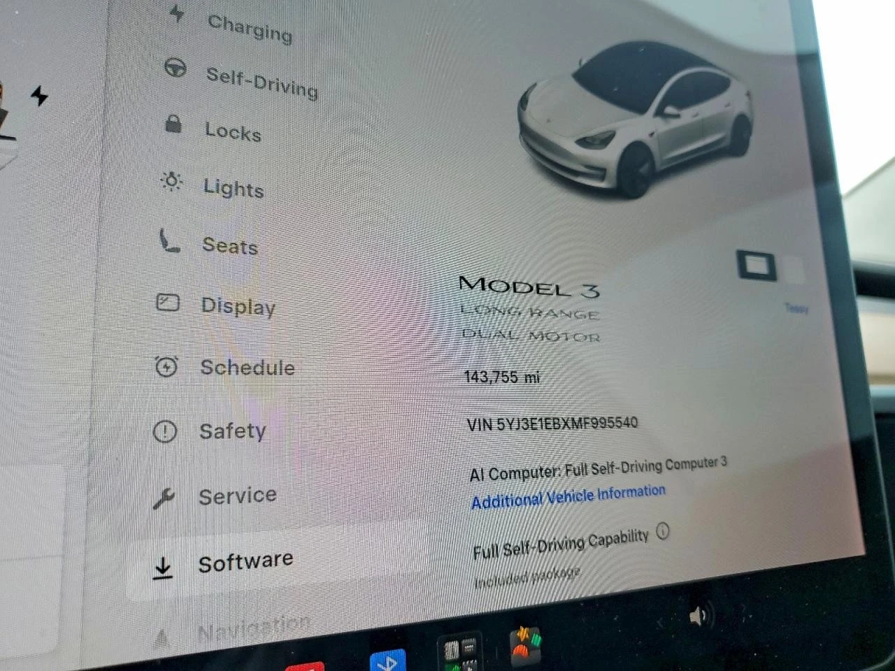 Tesla Model 3 Long Range Dual Motor AWD , снимка 9 - Автомобили и джипове - 56325849