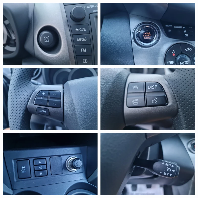 Toyota Rav4 2.2 D4D 4x4 Кожа KeyLess Go Камера, снимка 14 - Автомобили и джипове - 47468031