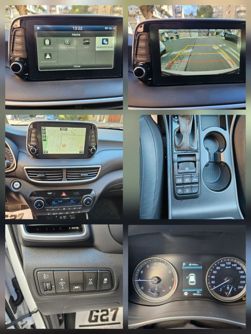 Hyundai Tucson FACELIFT 1.6 TGDI 4X4 177PS AUTOMAT 7 98952KM, снимка 15 - Автомобили и джипове - 52774351