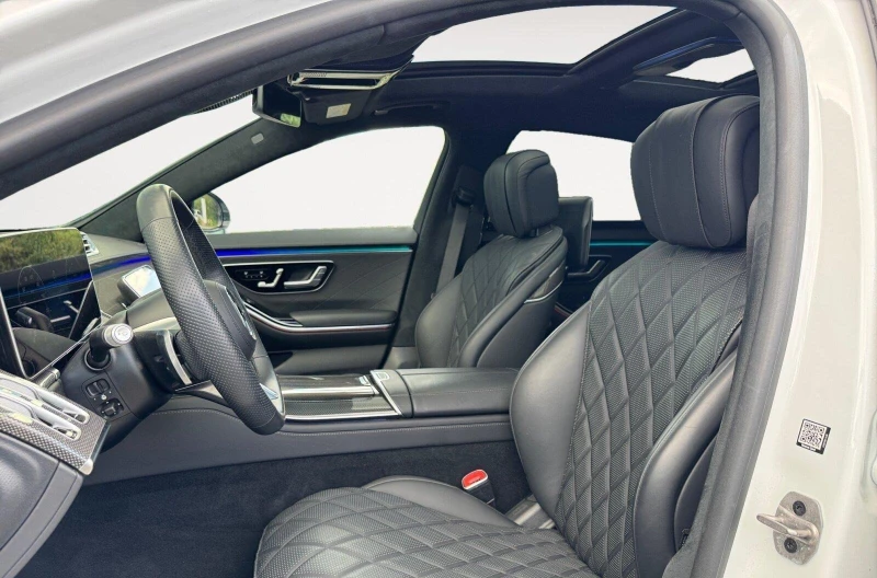Mercedes-Benz S 580 AMG/LONG/4-MATIC/NIGHT/PANO/EXCLUSIV/BURMESTER/TV/, снимка 10 - Автомобили и джипове - 52037602