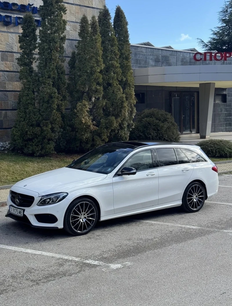 Mercedes-Benz C 250 AMG Line Full/Обслужена/Pano/Burm/Лизинг