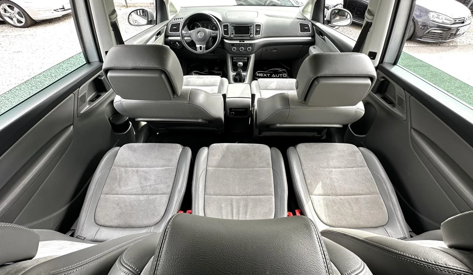 VW Sharan 2.0TDI 140HP 6+ 1 CAMERA NAVI EURO5B - изображение 9