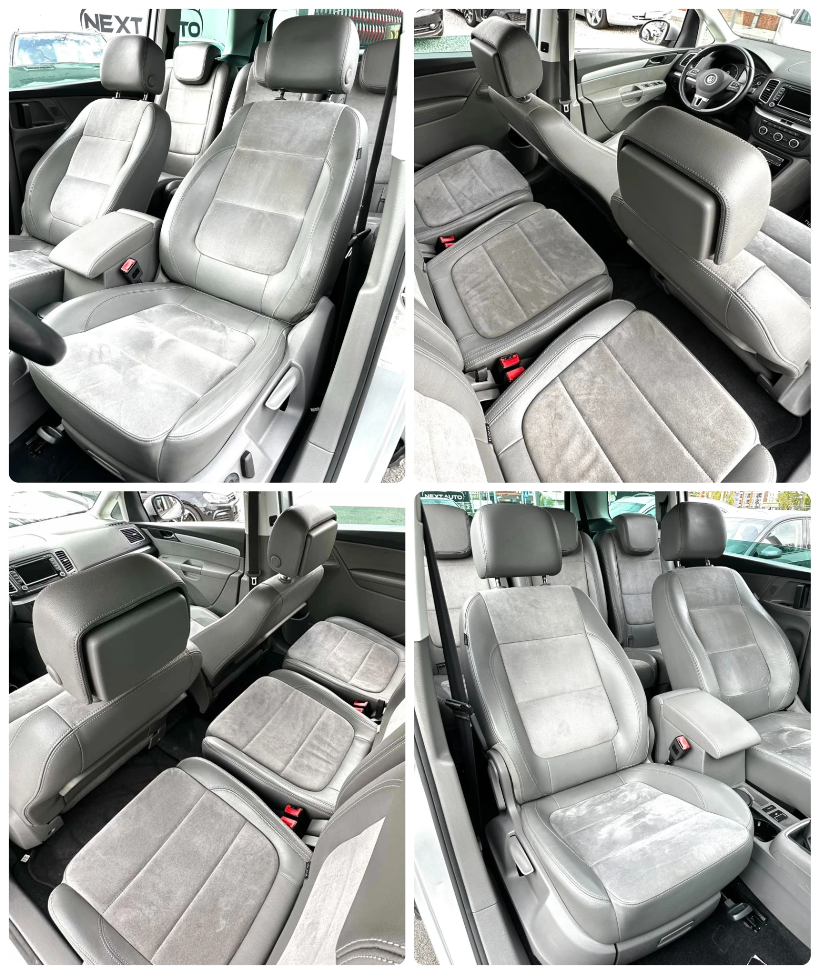 VW Sharan 2.0TDI 140HP 6+ 1 CAMERA NAVI EURO5B | Mobile.bg — изображение 13