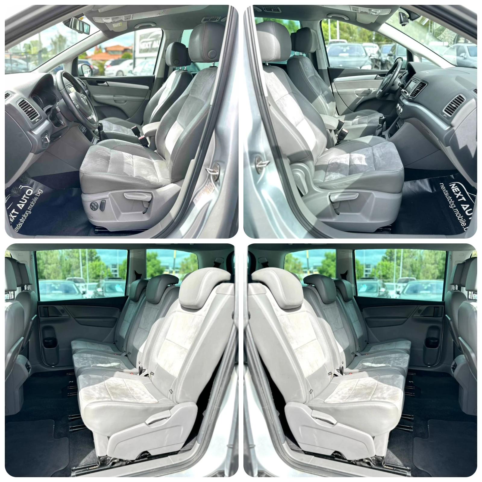 VW Sharan 2.0TDI 140HP 6+ 1 CAMERA NAVI EURO5B | Mobile.bg — изображение 12