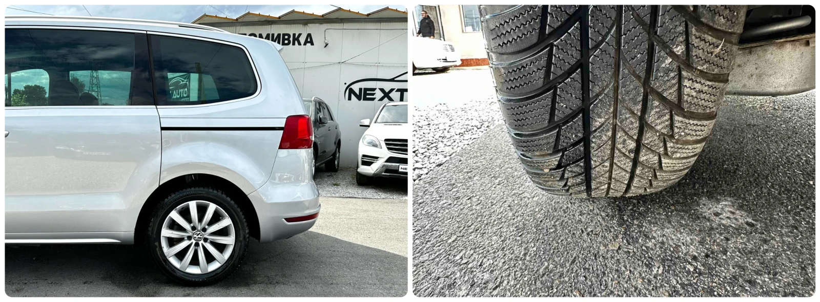 VW Sharan 2.0TDI 140HP 6+ 1 CAMERA NAVI EURO5B | Mobile.bg — изображение 17
