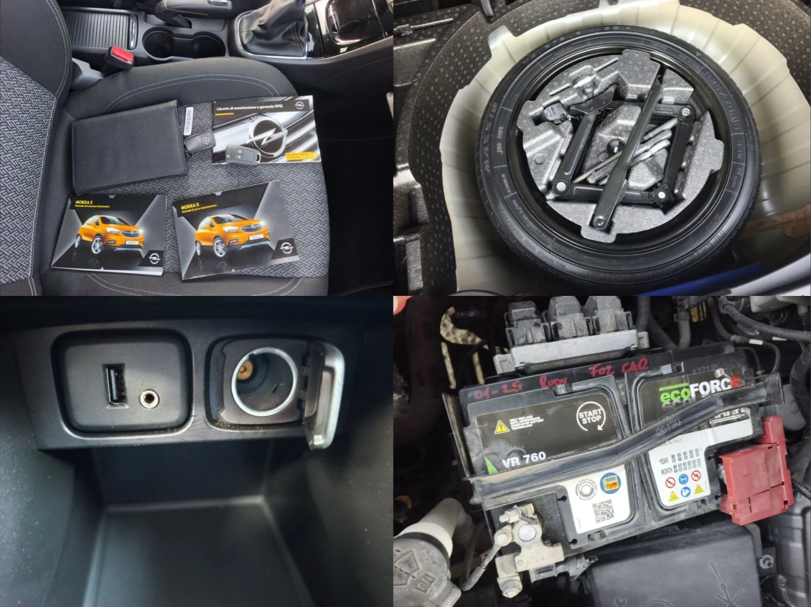 Opel Mokka X 1.6i 120kc 135x km  ITALY NEW !!!, снимка 16 - Автомобили и джипове - 56143617