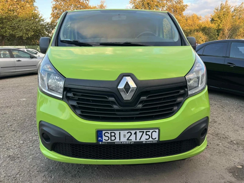 Renault Trafic 9 места, Long, темпомат, 6 скорости, , снимка 2 - Бусове и автобуси - 52012541