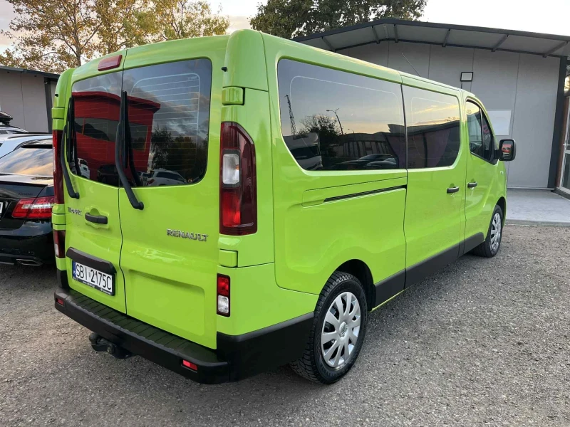 Renault Trafic 9 места, Long, темпомат, 6 скорости, , снимка 5 - Бусове и автобуси - 52012541