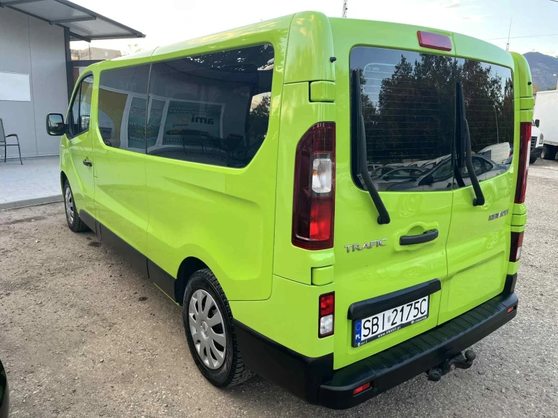 Renault Trafic 9 места, Long, темпомат, 6 скорости, , снимка 7 - Бусове и автобуси - 52012541
