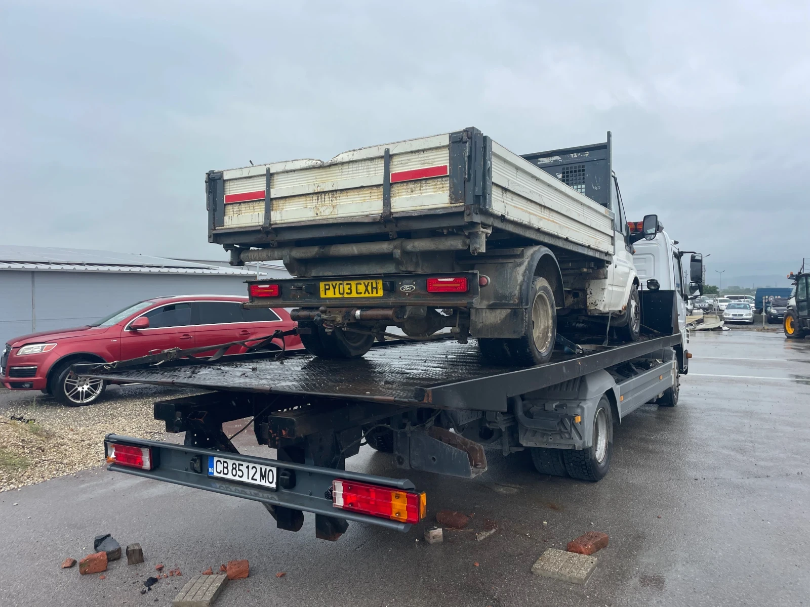 Mercedes-Benz Atego 11900 kg Падащ Борд - изображение 9