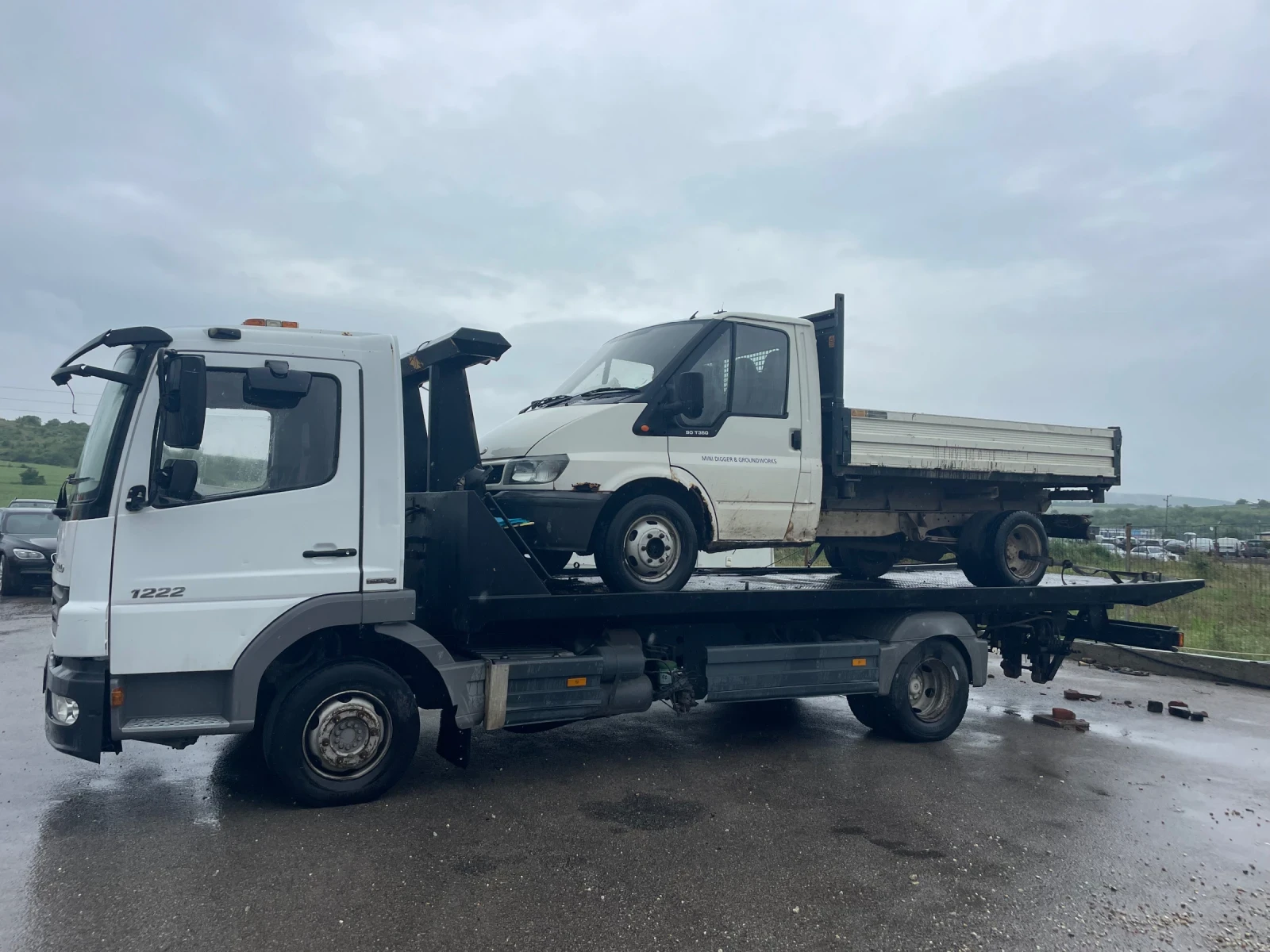 Mercedes-Benz Atego 11900 kg Падащ Борд - изображение 7