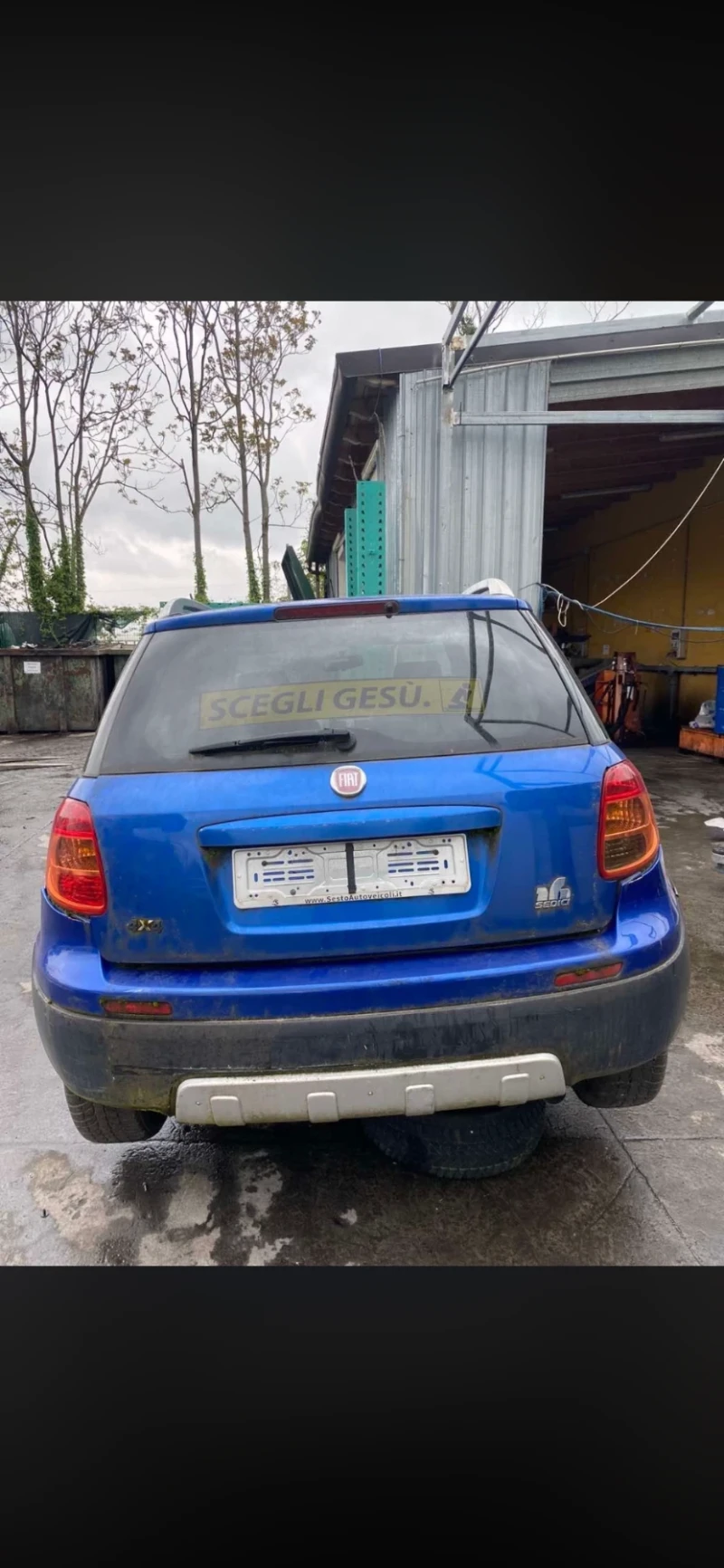 Fiat Sedici 1.9JTD 4x4, снимка 3 - Автомобили и джипове - 52956799