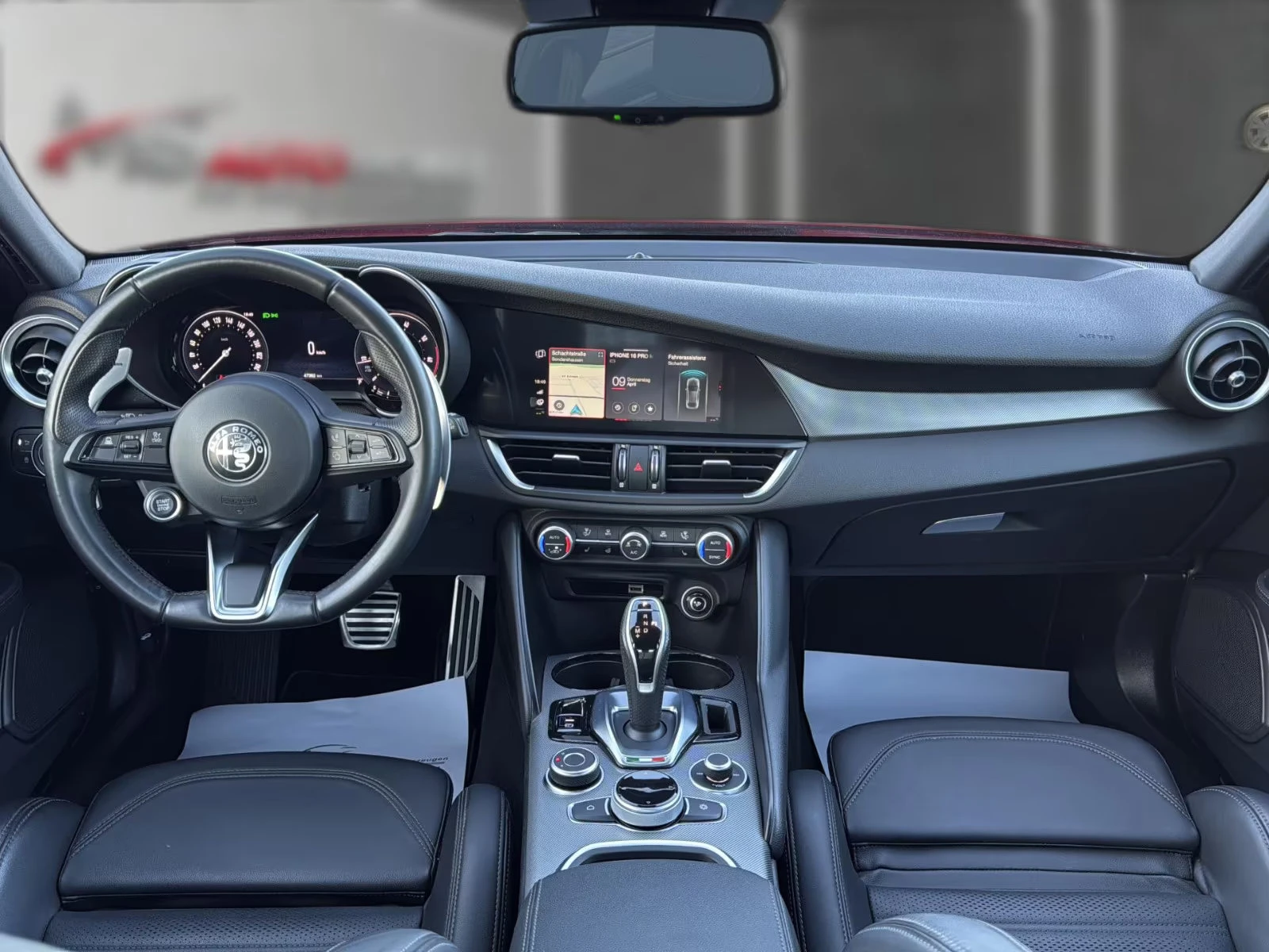 Alfa Romeo Giulia Q4/280HP/VELOCE/MATRIX/ACC/KLESS/CAM/560z, снимка 10 - Автомобили и джипове - 55207787