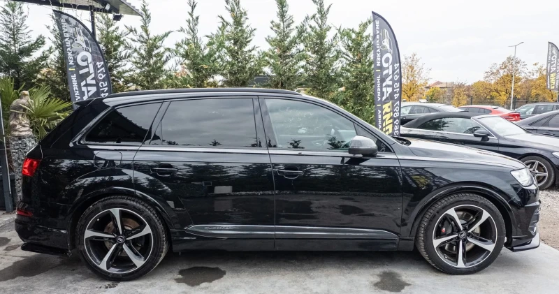 Audi SQ7 4.0TDI V8 QUATTRO 7-МЕСТЕН BLACK LINE ЛИЗИНГ 100%, снимка 10 - Автомобили и джипове - 52329566